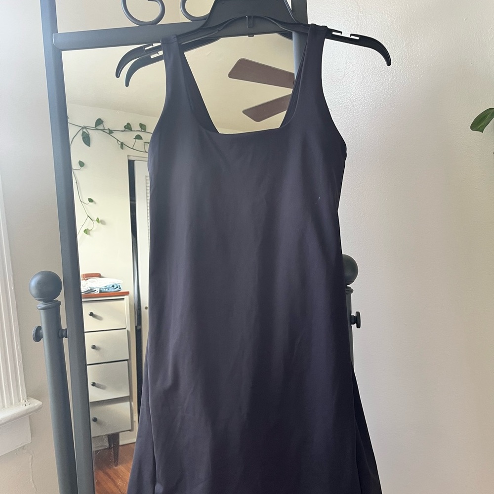 Old Navy Active Black Athletic Dress with Built-In Shorts